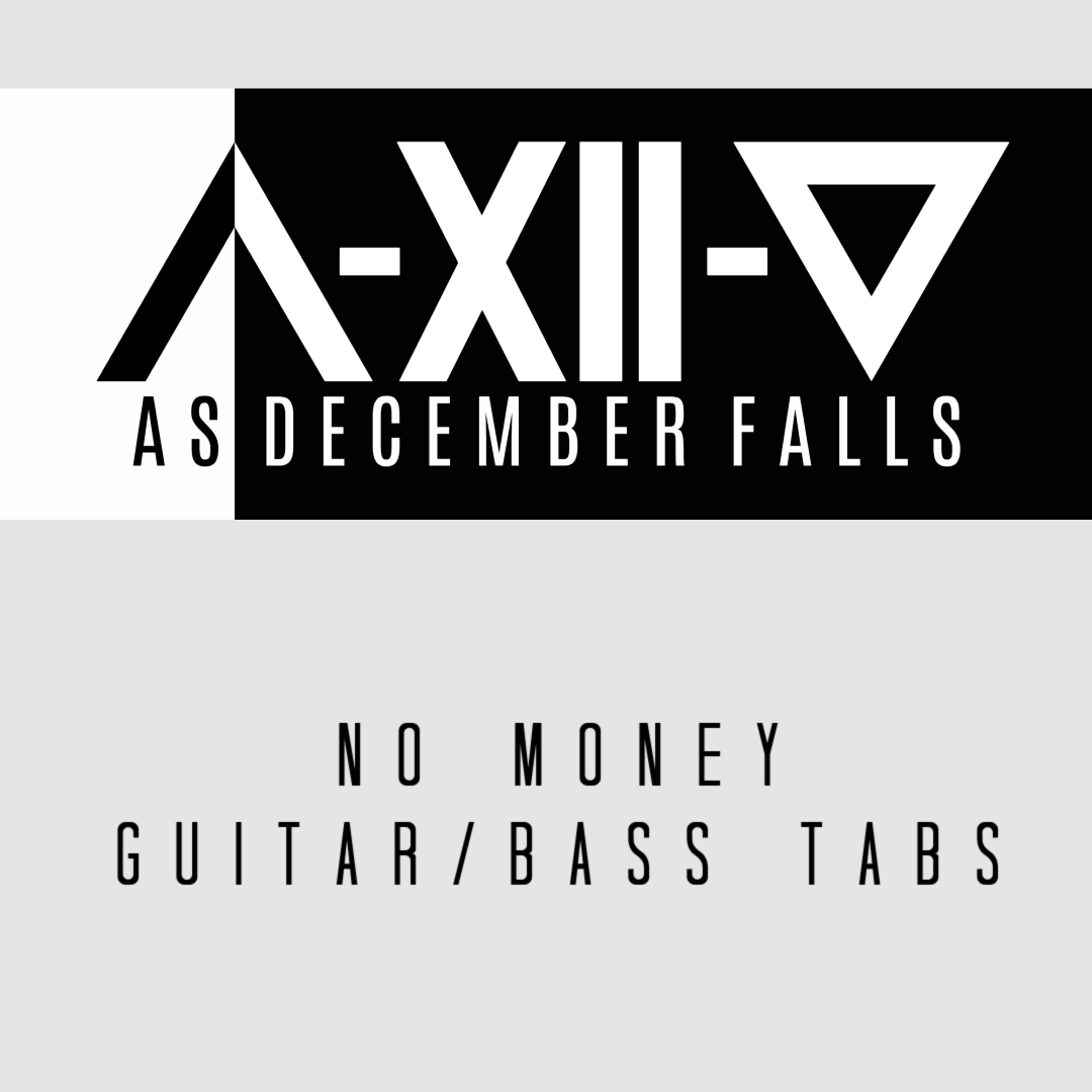 No Money - Guitar, Bass and Drum Tabs and Instrumental Track
