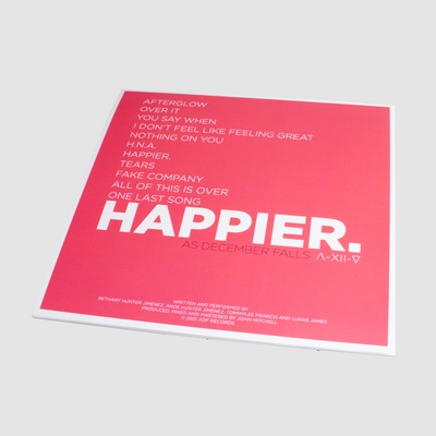 Happier. - Signed Vinyl